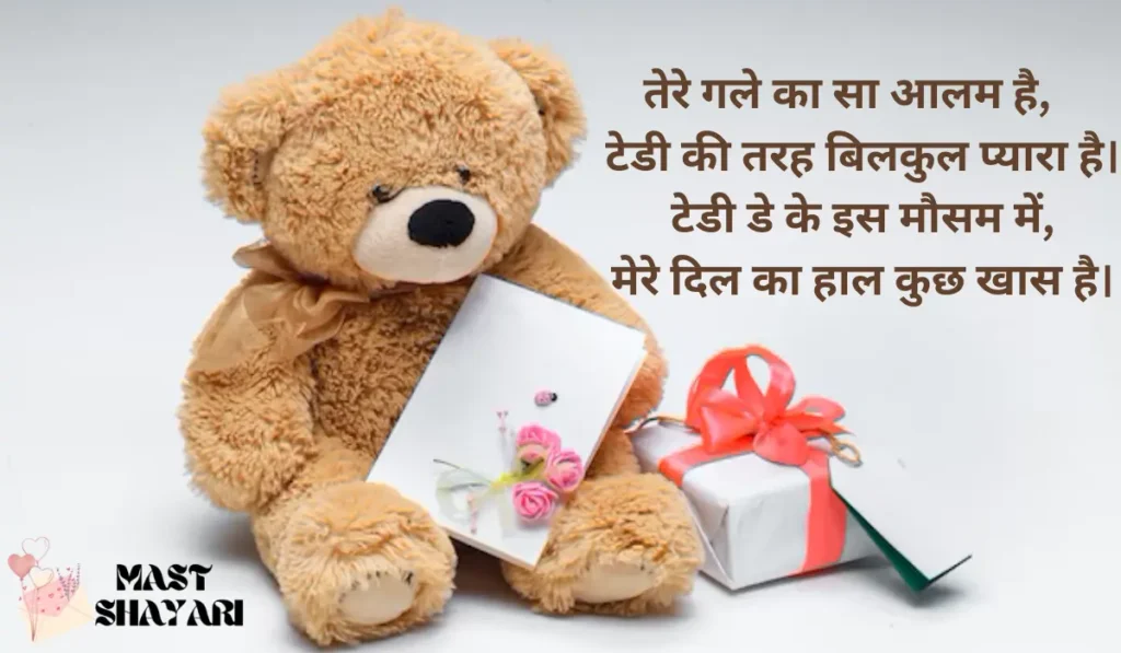 teddy day shayari for gf